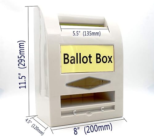 Miniatura 4 de Caja de sugerencias de bloqueo con bolígrafo para pared o encimera, 6 opciones de etiqueta