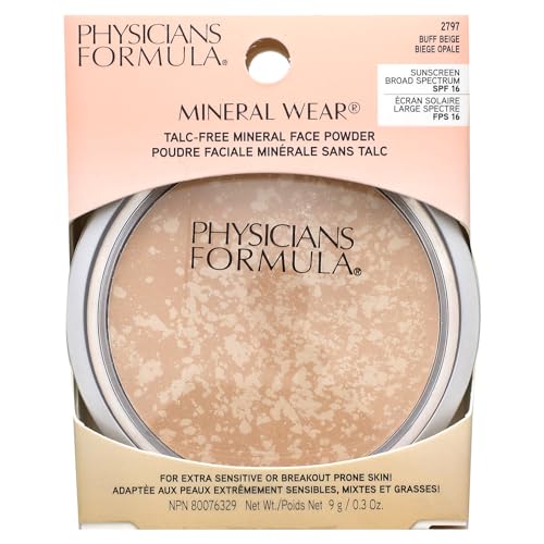 Physicians Formula 2797 Mineral Wear Talc-Free Mineral Face Powder Buff Beige thumb #1