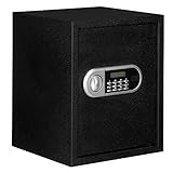 Home Office Electronic Fireproof Safe with Digital Keypad Digital Safe Box Steel Security File Cabinet Safe Lock Box store various valuables such cash documents passports jewelry（13.8 x 13 x 16.5''）