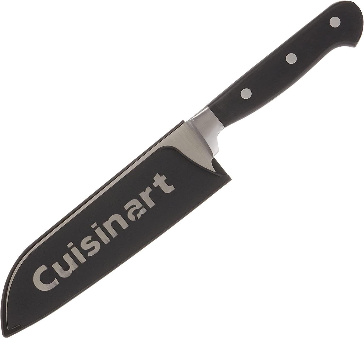 Cuisinart C77TR-7SAN Triple Rivet Collection 7" Santoku Knife, Black - Image 4