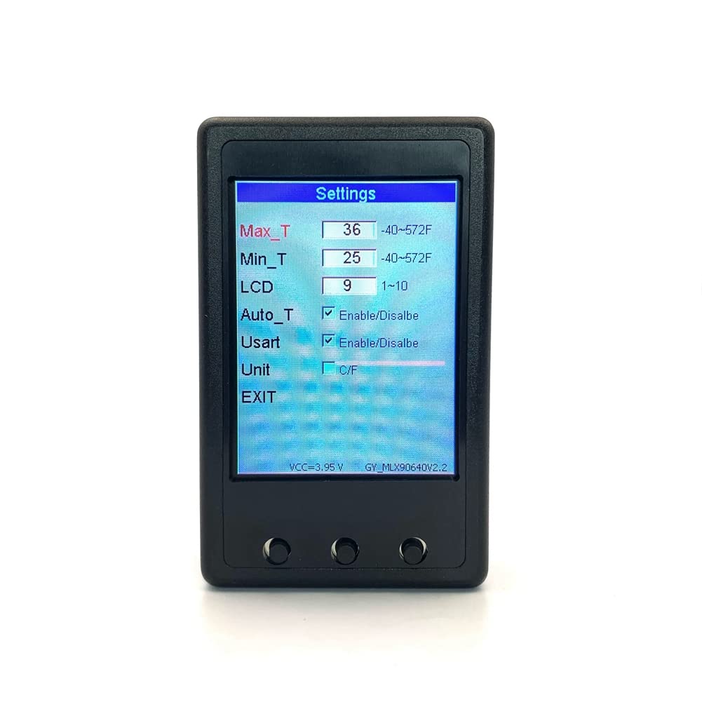 Imageur Thermique Portable ISTOVO MLX90640 - Écran LCD 1,8 Pouces, Résolution 32x24 - Plage -40°C à +300°C - Pour Dépannage, Bricolage, Inspection - 11