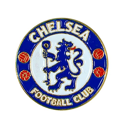 Chelsea Unisex Chelsea Crest Pin Badge Multi Colour, Multi-Colour, One Size UK