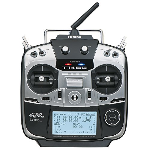 Futaba 14SGH Fourteen-Channel Two-Point-Four Gigahertz Computerized Radio Control Flight Transmitter with R7008SB FASSTest Telemetry Receiver Futaba 14SGH Fourteen-Channel Two-Point-Four Gigahertz Computerized Radio Control Flight Transmitter with R7008SB FASSTest Telemetry Receiver