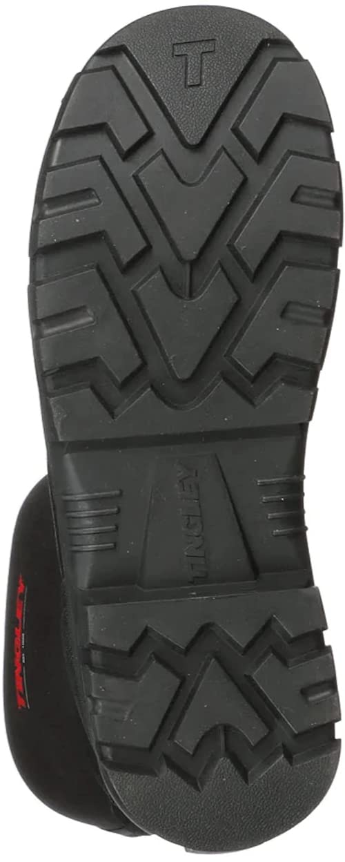 Tingley Badger 87121 Mid-Calf Boot, Men's 7 / Women's 9, Black