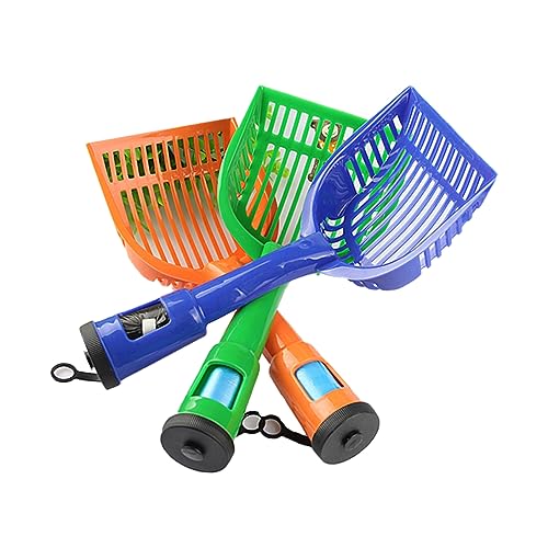 BESPORTBLE Pet Supplies Cat Litter Shovel Poop Scooper Scooper Sift Shovel Random Color