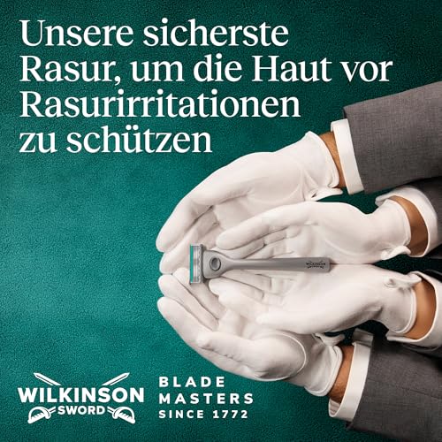 Wilkinson Sword Quattro Rasierer-Ersatzklingen, 4er-Pack – Ansicht 3