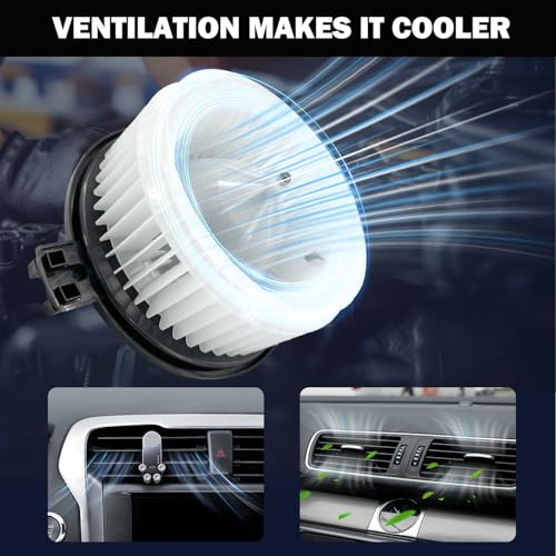 Image of 700112 AC Heater Blower Motor Fan Assembly Fit for Lexus gs300 1998-2005 ，gs400 1998-2000 ，sc300 2001-2005 ，rx300 1999-2003 ，sc300 2002-2010 ， for Toyota Highlander 2001-2007 8710330390