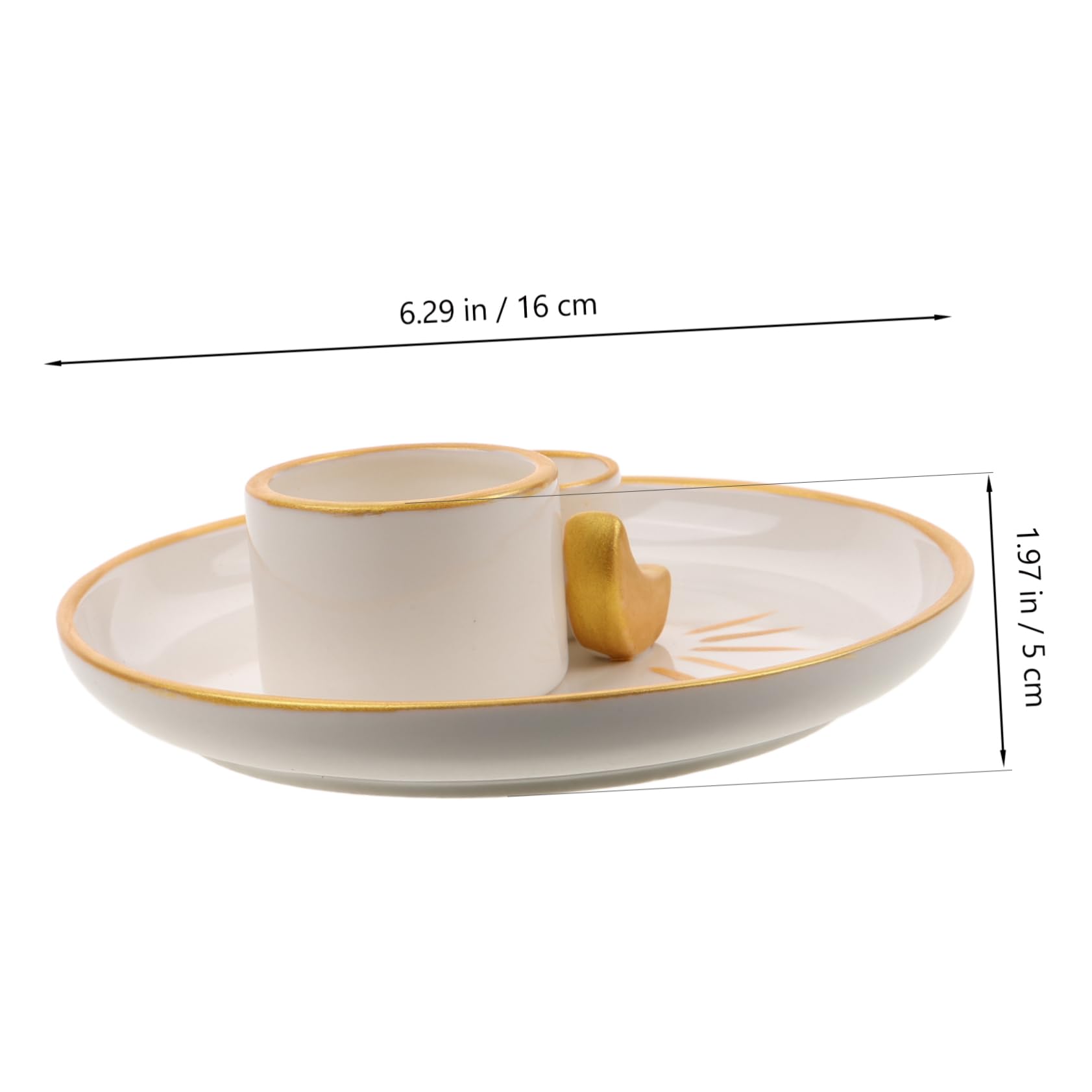 Cabilock 4 Piezas Plato De Palitos De Incienso Quemador De Incienso De Conos De Incienso Plato Ardiente De Bandeja Quemador De Incienso Cerámica