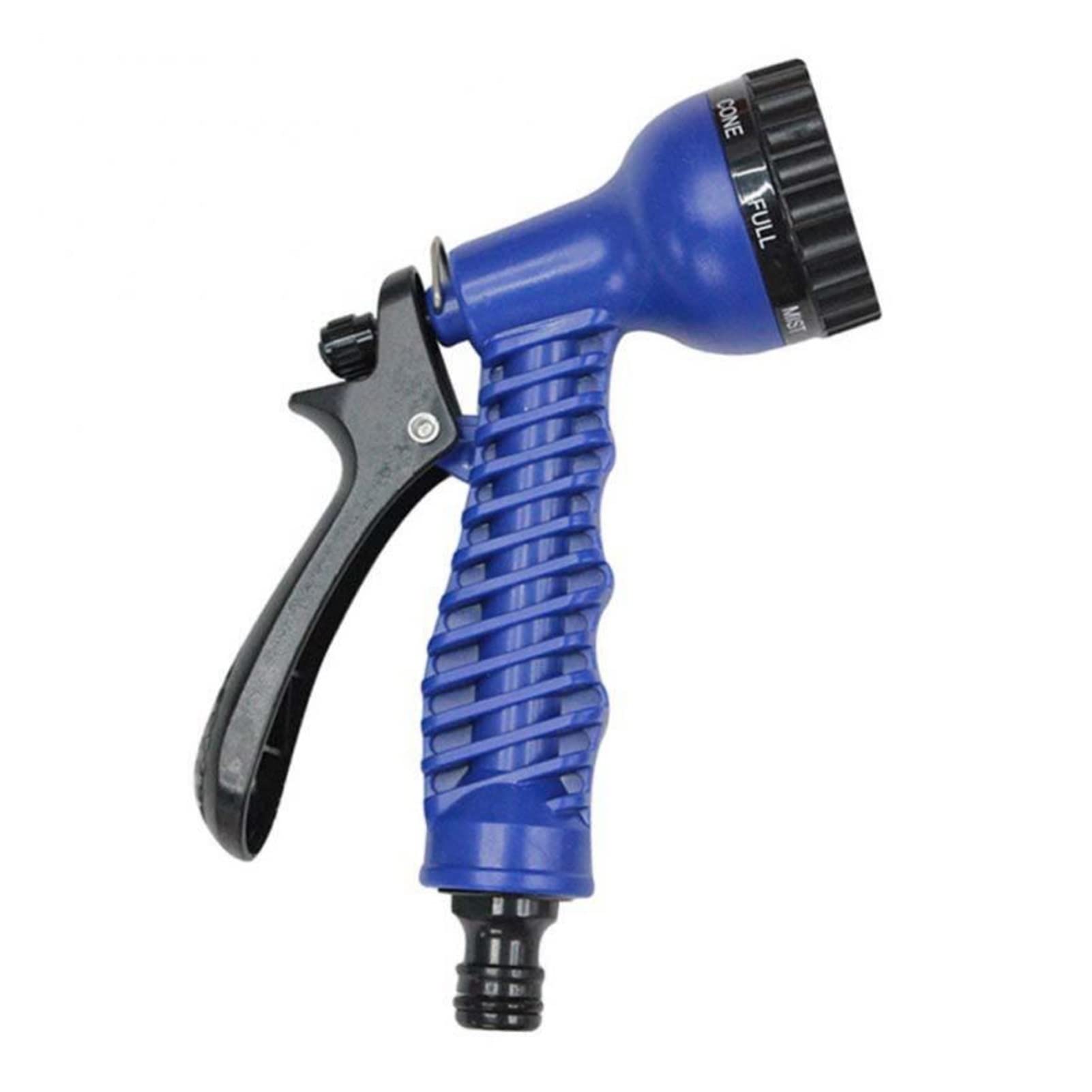 Ddqcnzpmy Blue Garden Hose Spray Gun - Water Spray Gun Soft Grip Handle Multi Pattern Water Sprayer Watering Irrigation Garden Accessories(Blue)