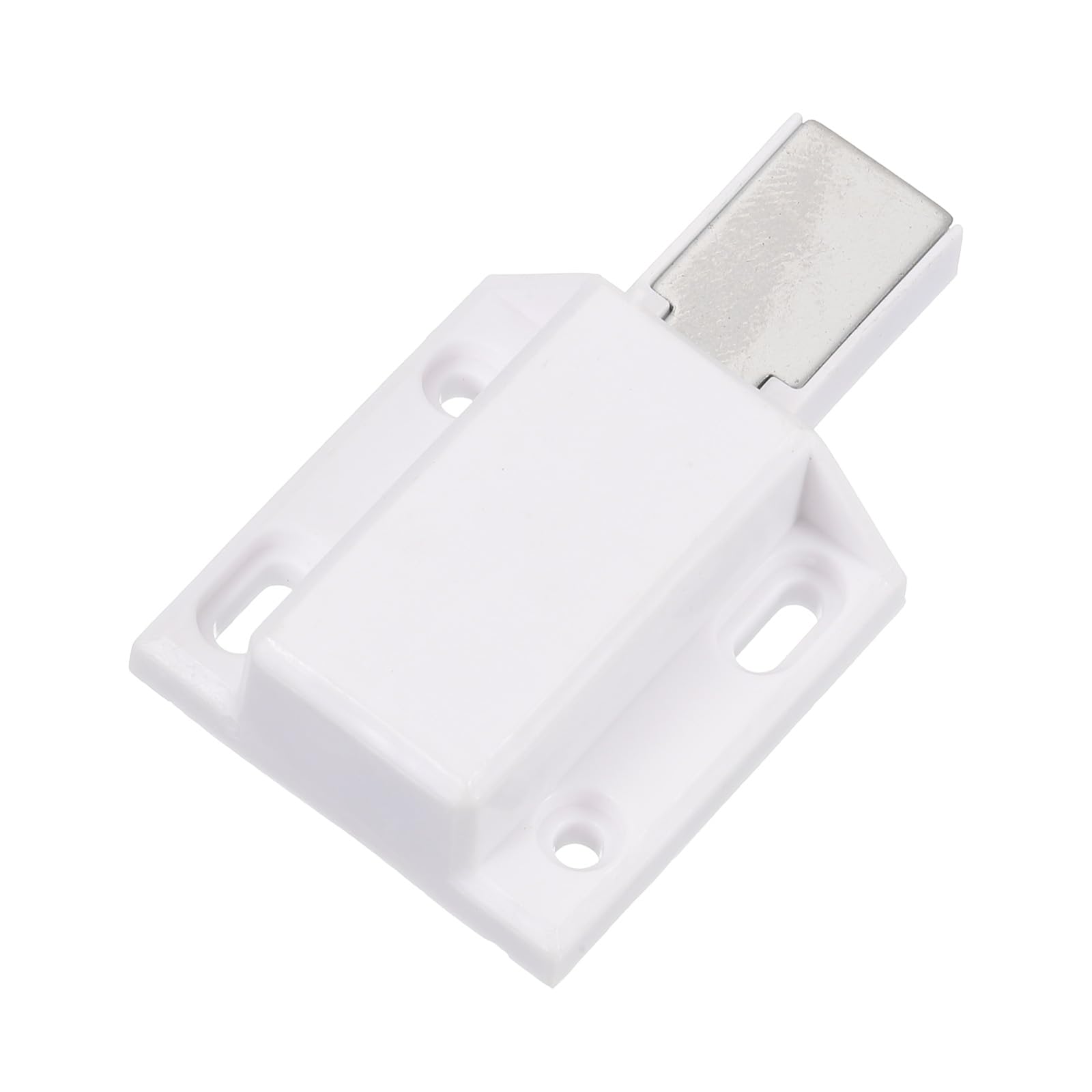 Sourcingmap Glass Door Magnetic Touch Catch Latch Closure Plastic White 10pcs, 5-8mm 4Set - Image 4