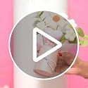 Image of Art Street Handmade Knitted Flower Bouquet in Pink Box - Artificial Daisy & Eucalyptus Arrangement with Soft Fabric Heart | Decorative Table Decor, Anniversary,