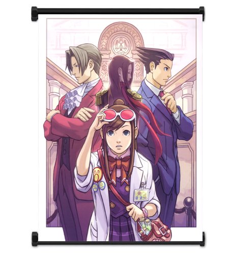 Ace Attorney Fabric Wall Scroll: Elevate Your Gaming Nook