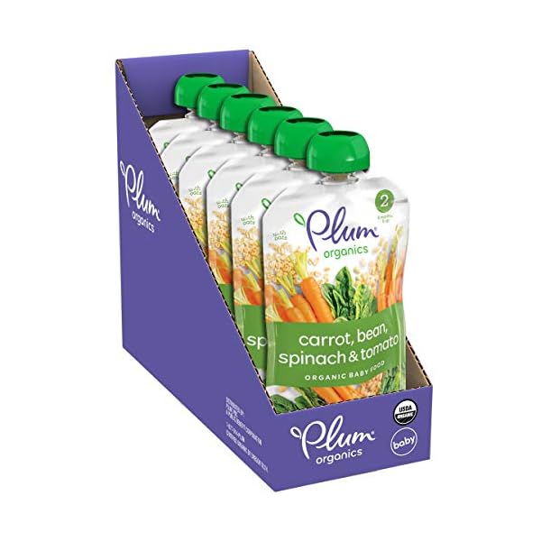 Plum-Organics-Hearty-Veggie-Organic-Baby-Food-Variety-Pack-35-Ounce-Pouch-Pack-of-18 Plum Organics Hearty Veggie, Organic Baby Food, Variety Pack, 3.5 Ounce (Pack of 18)