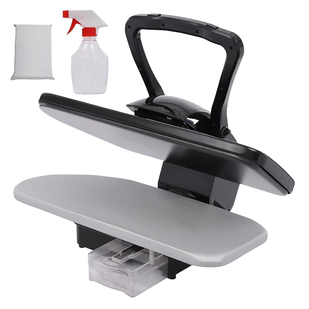 Pressa A Vapore Intelligente Professionale 2200 W 1 L 5 Modalità di Stiratura Con Avvisi Vocali Ai Stop Automatico Per Stiratura Di Vestiti, Lenzuola Tessuti Di Nylon Seta Lana Cotone