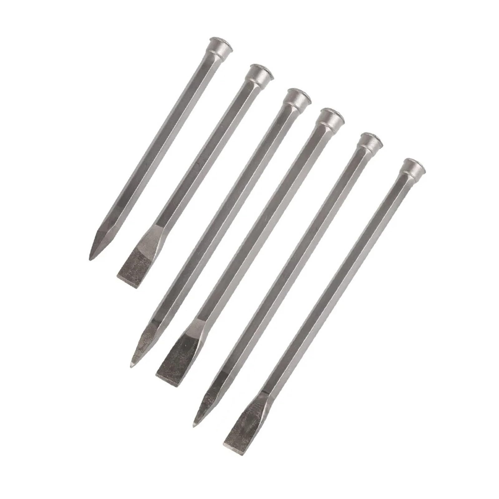 Cincel de aleación dura for tallar piedra, cortes precisos, líneas suaves, pala plana, cincel de acero for hormigón, herramientas manuales.