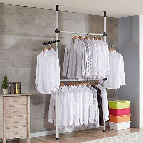 lyrlody Telescopic Clothes Rail