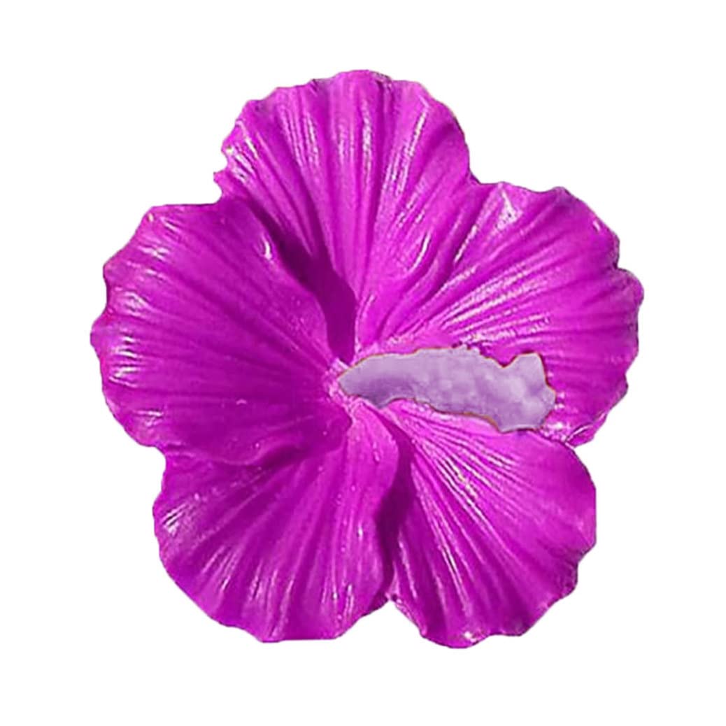 NIDONE Stampi Di Fiori In Silicone Torta Fai -da -Te Forno Mini Stampi Di Hibisco Per Decorazioni Per Cupcake 2pcs Stampo In Silicone - 13