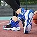 Ucilxi Fashion Anti Slip Wear Resistant High top Children's Sports Basketball Shoe Blue