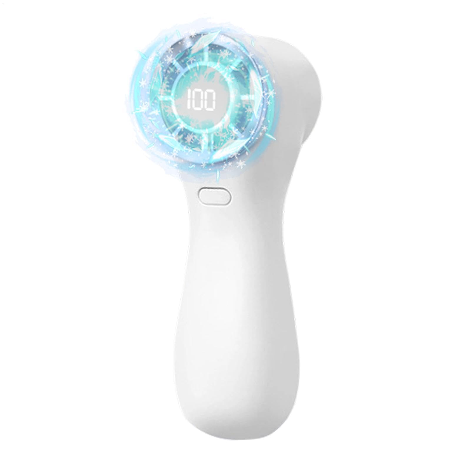Ventilador portátil digital para llevar a la playa, de picnic o al dormitorio este verano
