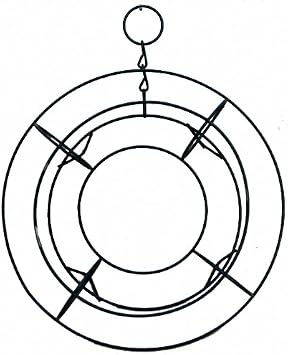 15" Wire Living Wreath Form