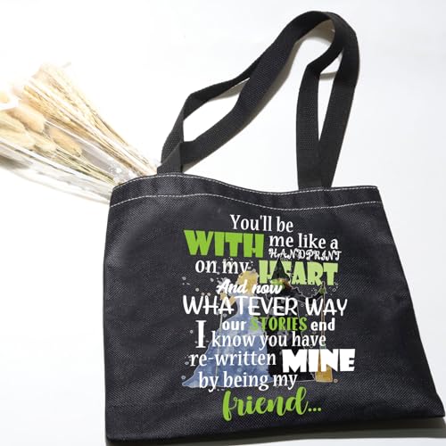 MEIKIUP Witch Musical Canvas Tote Bag Witch Fans Gifts Musical Theatre Lover Shoulder Bag (Witch tote bag)3