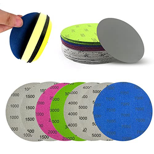 Papel abrasivo circular húmedo y seco 1000/1500/2000/3000/4000/50...