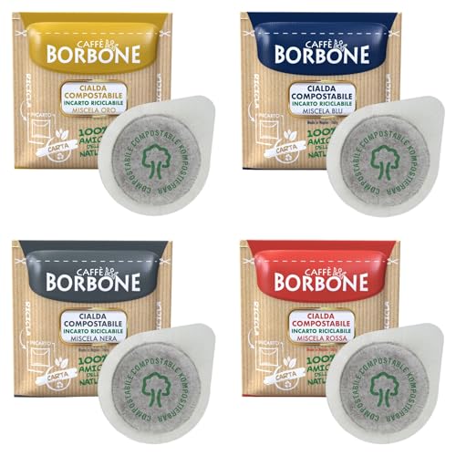 4x50 cialde 44 MM Borbone DEGUSTAZIONE: 50 CIALDE NERE, 50