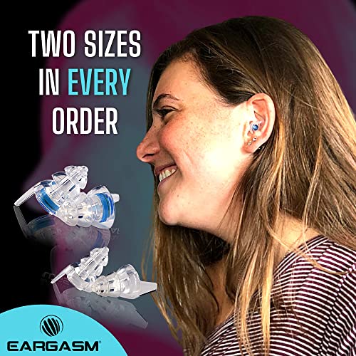 Eargasm Smaller Ears Earplugs For Concerts Musicians Motorcycles Noise Sensitivity Disorders And More! Two Different Sizes Included To Accommodate Smaller Ear Shapes! #TOP3