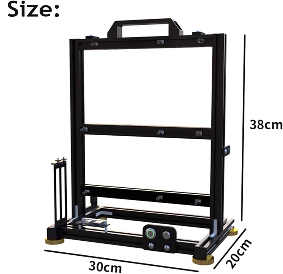 Open Air Computer Case PC Test Bench ATX ITX MATX Motherboard Chassis Aluminum Bracket DIY Builiding Bare Frame Support ATX Power Supply 120 240 360 Liquid Cooling
