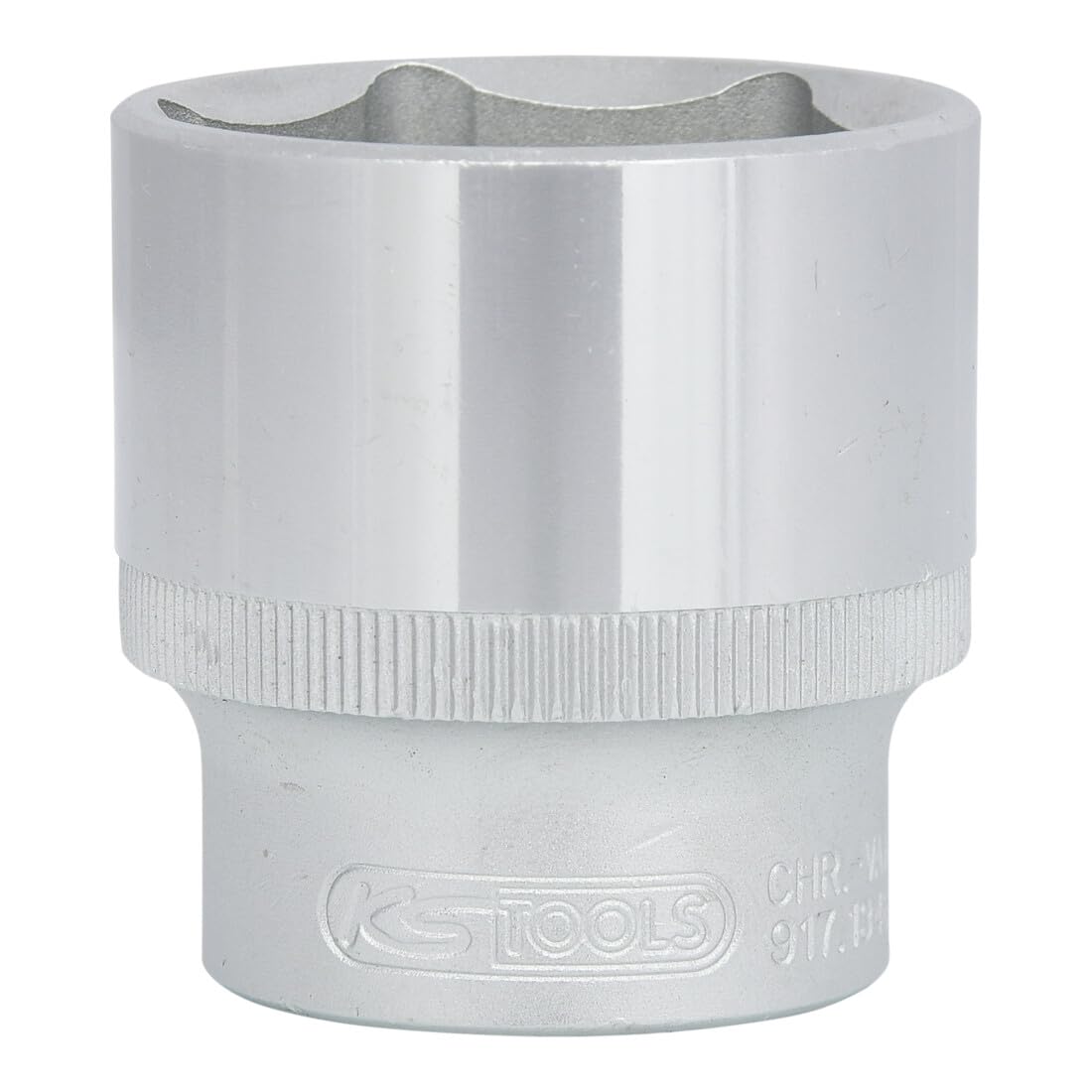 KS Tools 917.1346 1/2 Zoll Sechskant-Stecknuss – 34 Mm, Aus Chrom-Vanadium, Für Handbetätigung