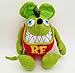 JMHomeDecor Anime Cartoon Tales of The Rat Fink Green Ed Big Daddy Peluche RF Plushies Doll Mouse Fink Giocattoli di Peluche 30Cm Regali per Bambini-Green_