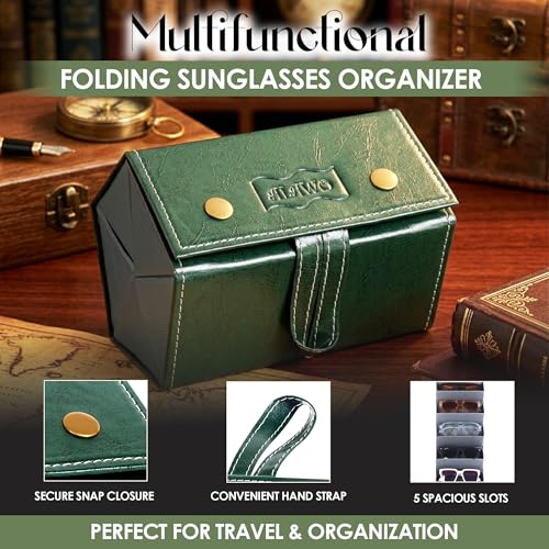Image of ALAWO Sunglass Box Organizer Holder Case