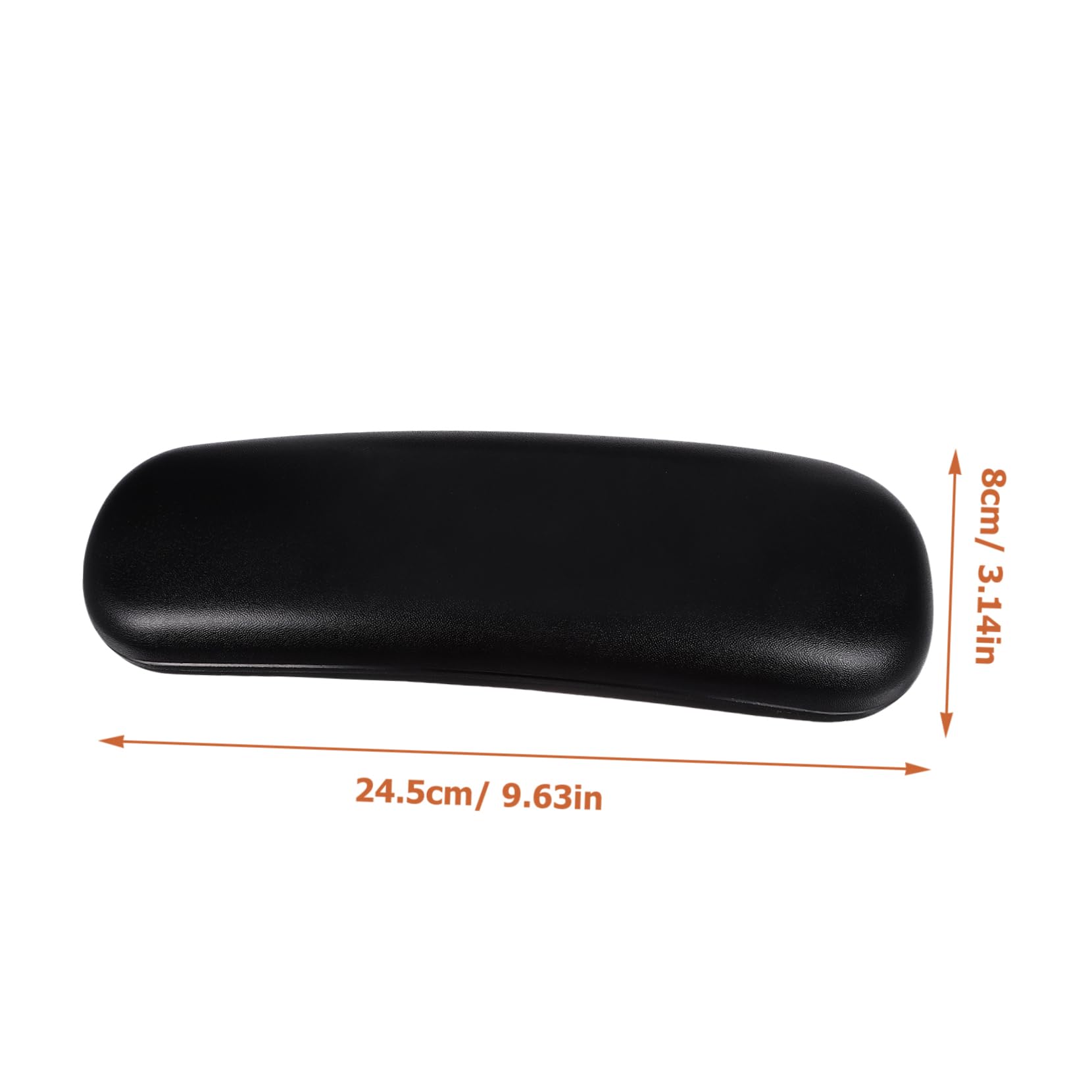 ABOOFAN Braccioli Sedia Ufficio Imbottiti 240x75mm Set 2 Pezzi Ricambio Comfort per Anziani e Donne Incinte