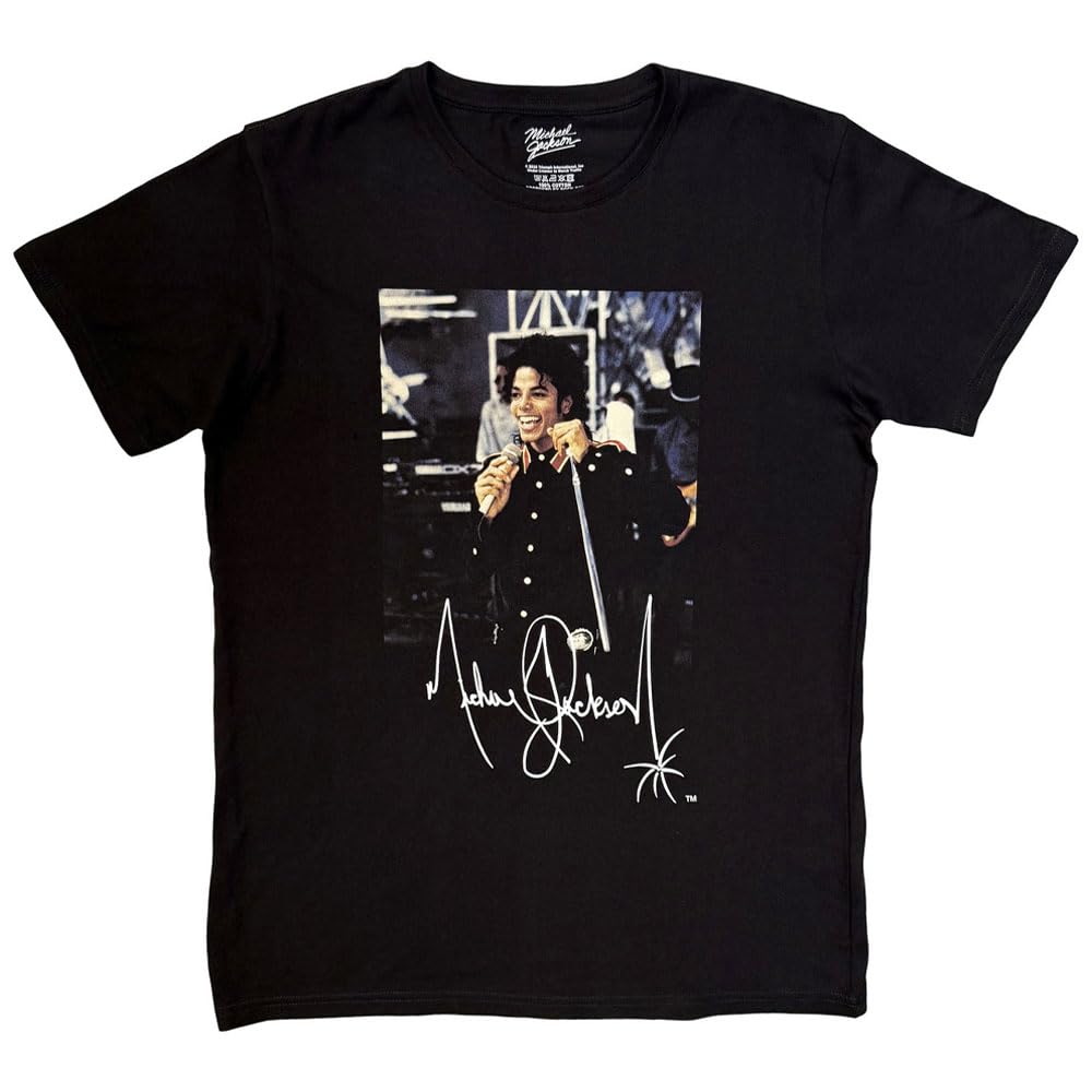 Michael Jackson Signature T Shirt M