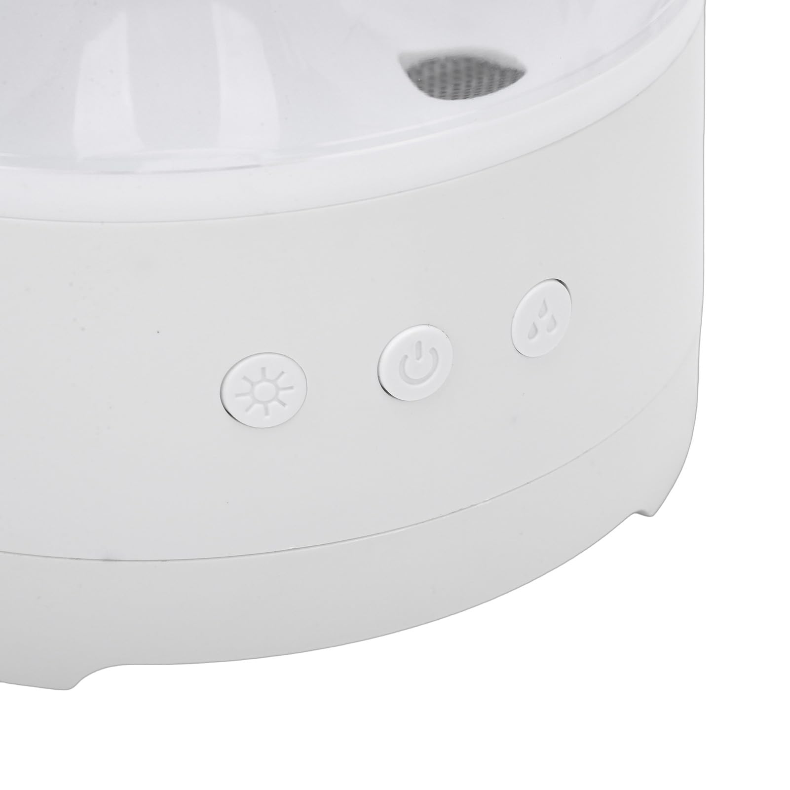 Umidificatore a goccia di pioggia, elegante diffusore con 7 luci LED regolabili per oli essenziali, per casa e ufficio, 1 unità