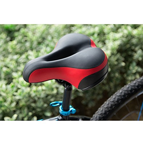 Almofada de assento de bicicleta em gel VORCOOL para ciclismo, assento de bicicleta, à prova d'água