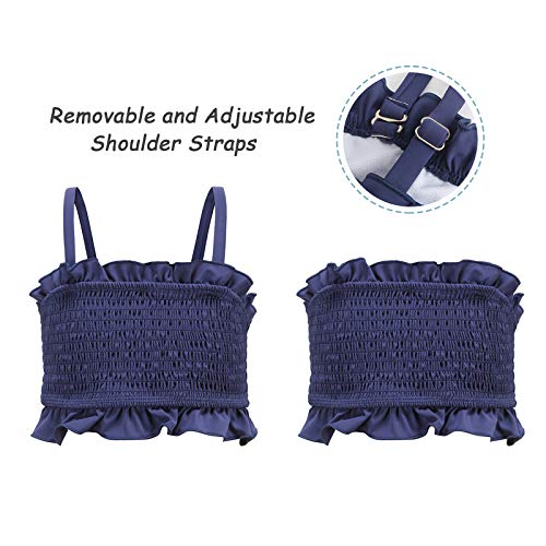 HowJoJo Girls Two Piece Swimsuit High Waist Bikini Bathing Suit Size 6/6t4