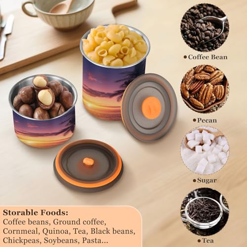 Envase para café hermético acero inoxidable 17oz miniatura 5