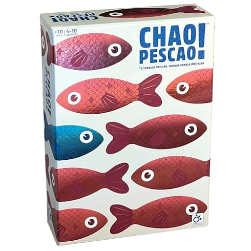 Chao PESCAO! – Juego de Mesa Party Game para Amigos y Familia | Juego de Preguntas y Respuestas Falsas | Risas Garantizadas | Juego de Cartas Divertido para Todas Las Edades | Ya disponible en tu tienda friki favorita! En mundofriki.es!