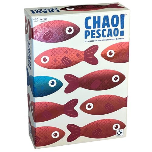 Chao PESCAO! – Juego de Mesa Party Game para Amigos y Familia | Juego de Preguntas y Respuestas Falsas | Risas Garantizadas | Juego de Cartas Divertido para Todas Las Edades