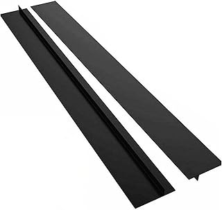 Sunydog 2pcs Silicone cuisinière Compteur Bande Couverture Four Garde déversement Joint Fente Remplissage Cuisine