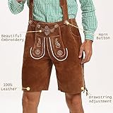 Zoom IMG-1 adisno lederhosen oktoberfest lederhose uomo