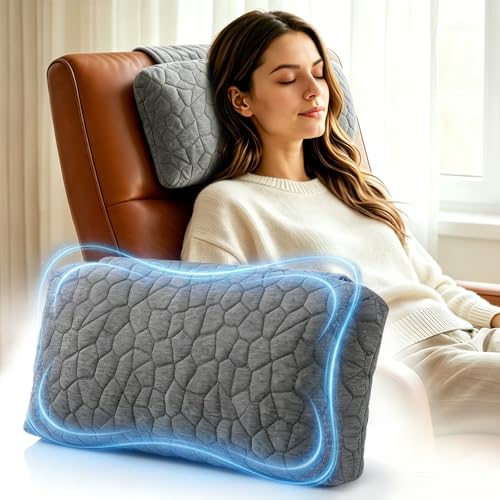SUPA MODERN Adjustable Headrest Pillow for...