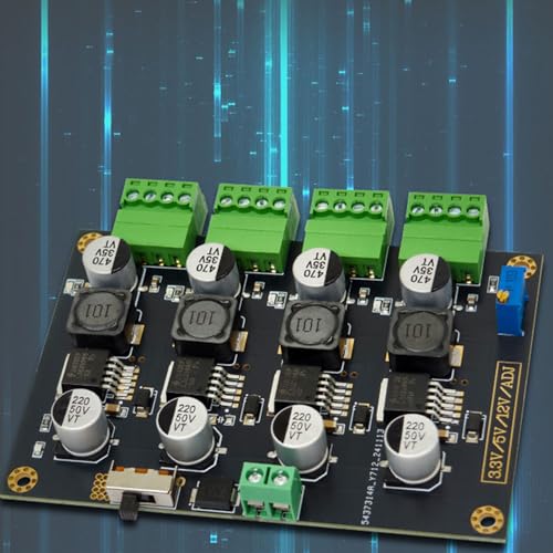 Convertisseur de puissance CC multicanal efficace et compact pour projet de prototypage