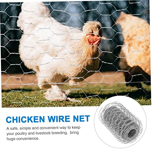 Grillage à poules filet maille hexagonale léger pour jardin 3pcs - 3