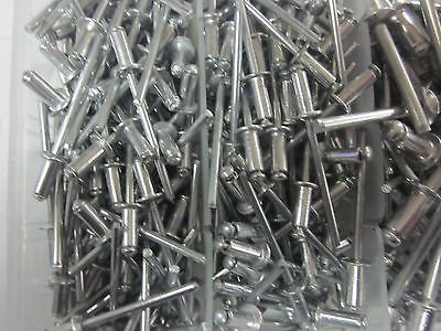 500pc ALUMINUM POP RIVET ASSORTMENT FOR HAND/AIR RIVETER GUN 3/16