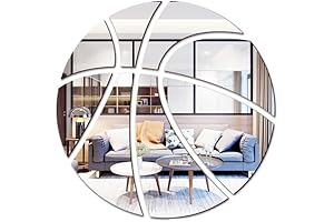 Basketball Mirror Wall Decal - Teen Girl's Dream Decor