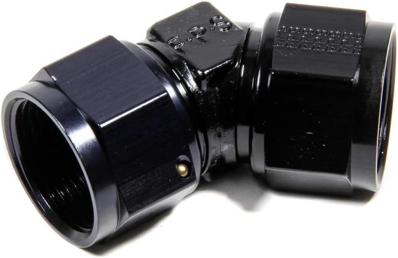 Fragola 496216-BL Black Size (-16) Female Swivel Coupler Adapter