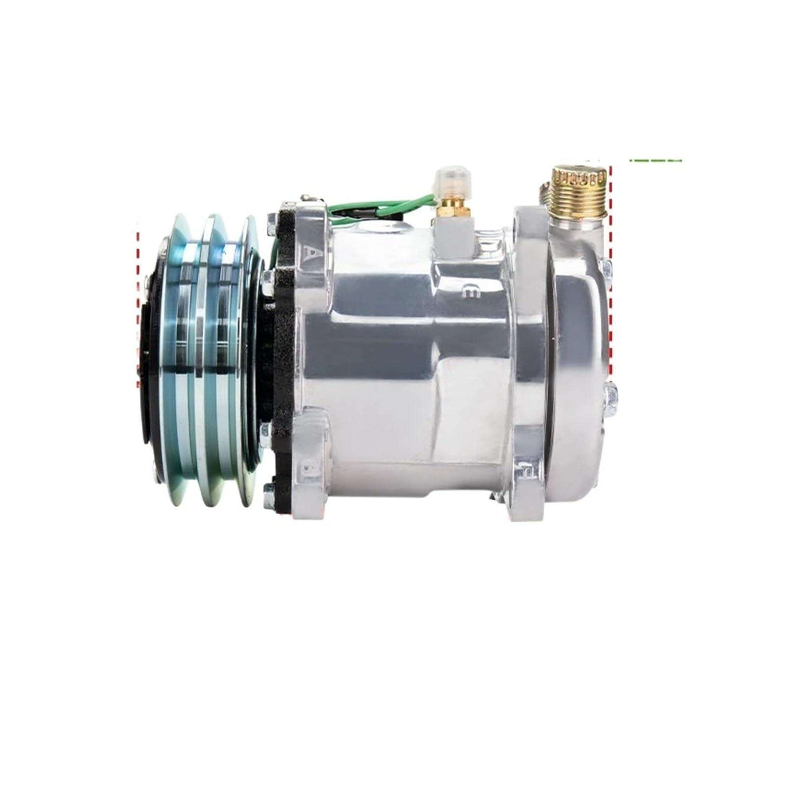 (絶版　希少)SANDEN SD-507 エアコンコンプレッサー　新品 SD-507 New Sanden Japan Compressor - Rare Catch Universal