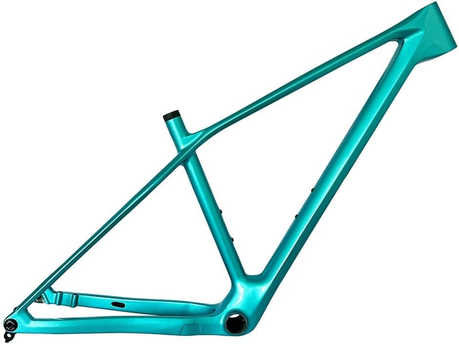 TUJISEK Mountain Bikes Frame Carbon Fiber 27.5 29er Mountain Bikes Frame Disc Brake Thru Axle 12 * 148mm Boost Routing Internal Ultralight
